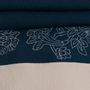 Plaids - Throw Leyan - Hand printed Denim fabric - LALAY