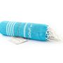 Other bath linens - Hammam Towel Aqua in organic cotton GOTS certified - LESTOFF FRANCE