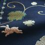 Customizable objects - Art Textile:Snowflakes and rabbits - AWAI