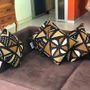 Fabric cushions - Decorative bogolan cushions or bogolan decorative cushion covers or bogolan cushions or cushions (15 available immediately) - HOME DECOR FR
