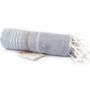 Other bath linens - Hammam Towel Argenti in organic cotton GOTS certified - LESTOFF FRANCE