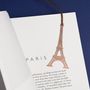 Stationery - Stainless steel bookmark - Eiffel Tower - TOUT SIMPLEMENT,
