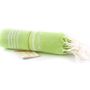 Other bath linens - Hammam Towel Lime in organic cotton GOTS certified - LESTOFF FRANCE