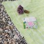 Other bath linens - Hammam Towel Lime in organic cotton GOTS certified - LESTOFF FRANCE