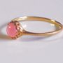 Jewelry - K18 Rhodochrosite Ring - NAM