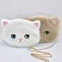 Bags and totes - Cat face pochette - KEORA KEORA GOODS JP