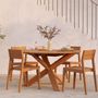 Lawn chairs - Teak EX 1 Outdoor Dining Chair - ETHNICRAFT