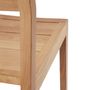 Lawn chairs - Teak EX 1 Outdoor Dining Chair - ETHNICRAFT