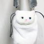 Bags and totes - Boa Drawstring Bag Cat - KEORA KEORA GOODS JP