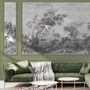 Other wall decoration - Fresque Fontainebleau Grisaille - PAPERMINT
