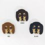 Apparel - Toy poodle Face Embroidered Brooches, Shiba-inu - KEORA KEORA GOODS JP