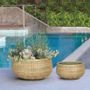 Pottery - CANXE Bamboo - Round Shape with Short Body Planter - NEXX DECOR LTD