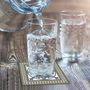 Cadeaux - Dessous de verre en vinyle, set de 4 pcs, licence Maison Lorrain- Canada - CONTENTO