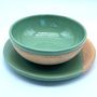 Platter and bowls - NESS NESS SALAD BOWL - YADI