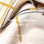 Fabric cushions - CUSHION SEMA NETTLE CHESTNUT LINE - MILLE ET CLAIRE