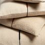 Fabric cushions - Sema Nettle Fibers Black Line - MILLE ET CLAIRE