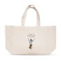 Bags and totes - Tote bag in natural cotton canvas - LABEL'TOUR