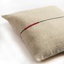 Fabric cushions - CUSHION SEMA NETTLE RED LIGNE - MILLE ET CLAIRE