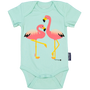 Childcare  accessories - Flamingo Short Sleeve Bodysuit Pink - COQ EN PATE