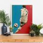 Poster - Art Print FOOT with Zoran Lucic  - SERGEANT PAPER