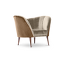 Decorative objects - ANDES Armchair - CAFFE LATTE