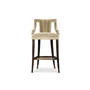 Chairs for hospitalities & contracts - CAYO Bar Chair - CAFFE LATTE