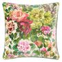 Throw blankets - Grandiflora Rose Dusk - Quilt and Cushion Case - DESIGNERS GUILD