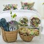 Plaids - Grandiflora Rose Dusk - Courtepointe et housse de coussin / Quilt and cushion case - DESIGNERS GUILD