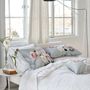 Bed linens - Peonia Grande Zinc - Cotton Sateen Bed Set - DESIGNERS GUILD