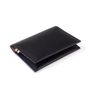 Leather goods -  Multi Card Black/Tan - Foldable cards holder with invisible inner RFID lining - MLS-MARIELAURENCESTEVIGNY
