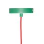 Ceiling lights - Pendant lamp,  metal, green/red - HÜBSCH