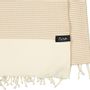 Homewear - Nazare Mocha XL Towel - FUTAH BEACH TOWELS