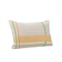 Fabric cushions - Cushion with filling, cotton, beige/yellow/grey/green/orange - HÜBSCH