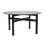 Dining Tables - Dining table, round, ash, black - HÜBSCH