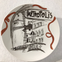 Other wall decoration - Wall installation of illustrated plates PARIS EST UNE FETE - VERONIQUE JOLY-CORBIN