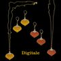 Bijoux - Digitale : colliers et boucles. - AMELIE BLAISE