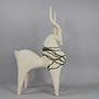 Sculptures, statuettes et miniatures - Sculpture Gazelle à dessin - ATHENA JAHANTIGH