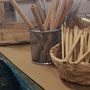 Kitchen utensils - Biodegradable and eco-friendly natural bamboo straws L20 cm, neutral. - APERO CONCEPT