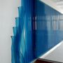 Autres décorations murales - Cloisons en verre d'art sur mesure Waves - BARANSKA DESIGN