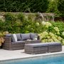 Lawn sofas   - Selborne Double Lounger Set - GARDEN TRADING