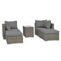 Lawn sofas   - Selborne Double Lounger Set - GARDEN TRADING