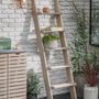 Bookshelves - Aldsworth Slatted Shelf Ladder - GARDEN TRADING