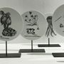 Sculptures, statuettes et miniatures - Disque de Curiosité FOSSILE - Pelagia Cyanella - VERONIQUE JOLY-CORBIN