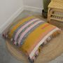Fabric cushions - Floor cushion XXL trimmed - MAISON VELVETY