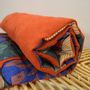 Coussins textile - Matelas nomade en lin et velours - MAISON VELVETY