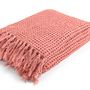 Throw blankets - Waﬄe - Plaid - blanket  - MAGMA HEIMTEX