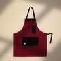 Linge d'office - Tablier Cabernet - THE LUNCHBAGS