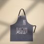 Kitchen linens - Stone Apron - THE LUNCHBAGS