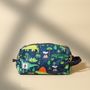 Stationery - Dinos with Blue Strap Pencil Case - THE LUNCHBAGS