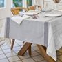 Linge de table textile - Pierre nappe lin-coton - BASSOLS